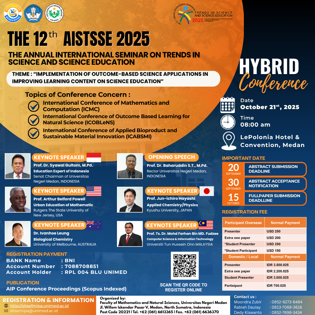 AISTSSE 2025 Flyer
